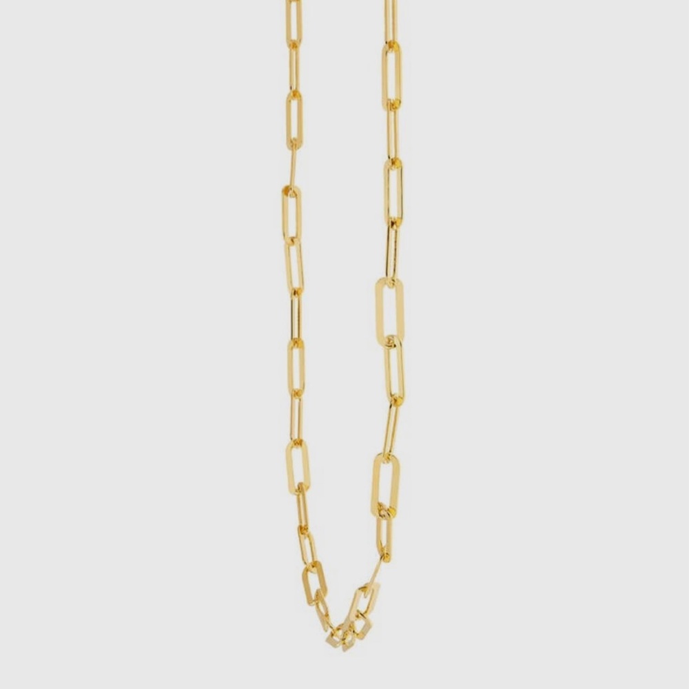 *SOLD*. Silpada 'Golden Paperclip' Chain Necklace NEW in box with pouch - Picture 8 of 10
